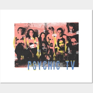 vintage psychic tv // fanart by psycho99 Posters and Art